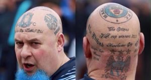 Manchester City tattoo