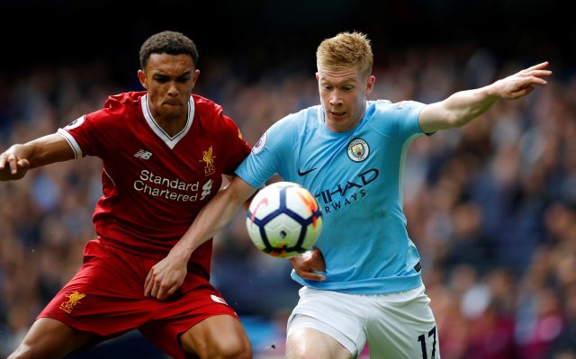 Liverpool defender heaps praise on Kevin de Bruyne