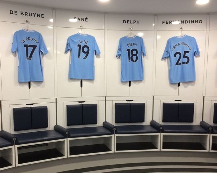 Manchester City Dressing Room