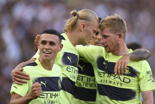 Manchester City Predicted Line Up vs Dortmund