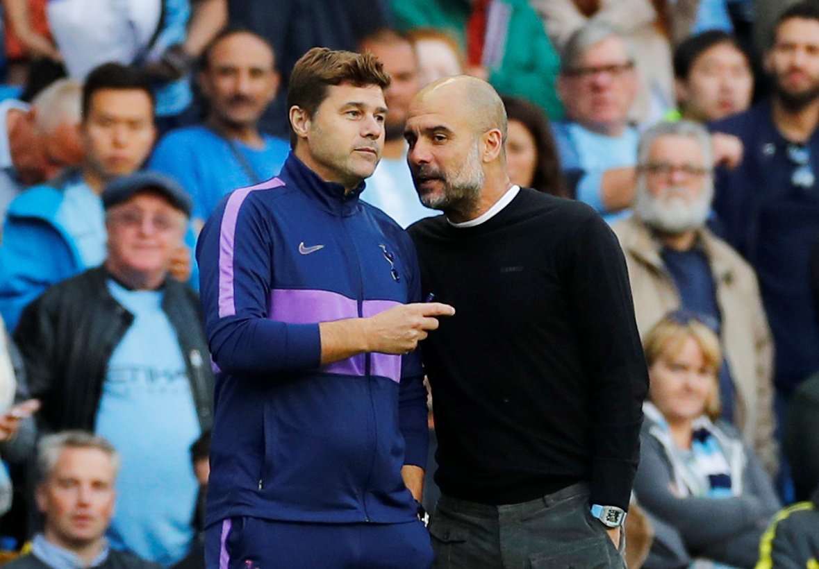 Pep Guardiola hailed as the 'best coach' by Pochettino