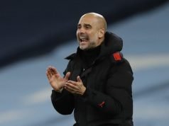 Man City manager Guardiola admires academy players after Everton win