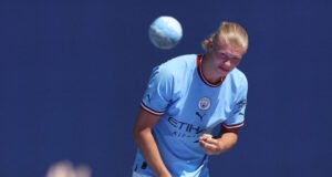 Erling Haaland is loving the life at Man City