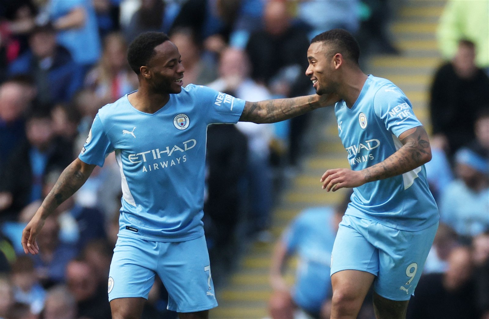 Sergio Aguero claims City will miss both Sterling and Jesus