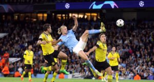 Erling Haaland labels goal against Dortmund as 'one of his best'