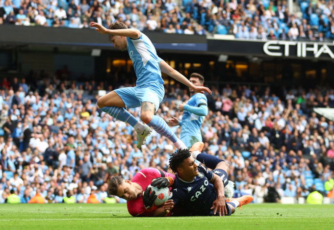Manchester City Predicted Line Up vs Aston Villa