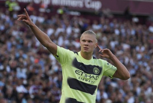 Pep Guardiola gives an update on Erling Haaland injury