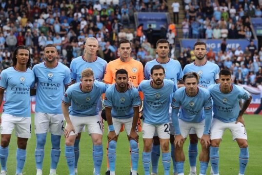 Manchester City Predicted Line Up vs Inter Milan