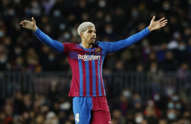 5. Ronald Araujo: Manchester City defender transfer targets