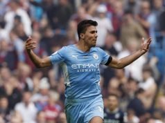 Pep Guardiola angry with Rodri after red card