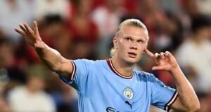 Man City's Erling Haaland sets new records in Champions League