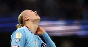 Man City's Erling Haaland will be sidelined until end of January