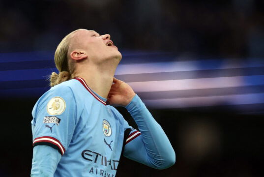 Pep Guardiola urges Haaland to stay relaxed at Man City