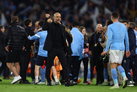 Man City boss explains Haaland touchline incident after substitution