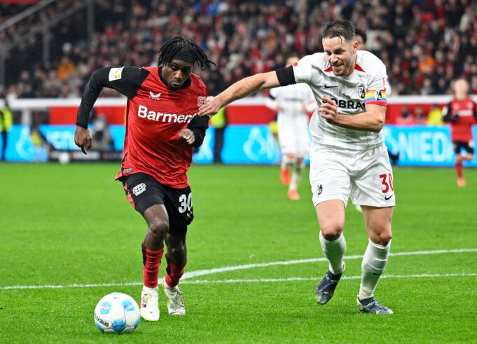 Jeremie Frimpong is one of the top full-back targets for Manchester City this transfer